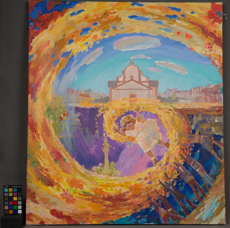 Картина Сергія Гаркавого "Осінь в Балті"