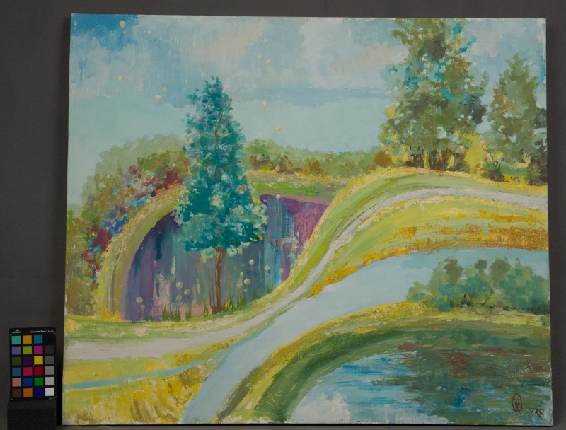 Картина Сергія Гаркавого "Переміщення"