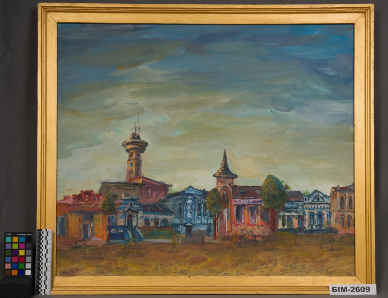 Картина Маргарити Тарасенко "Місто містики"