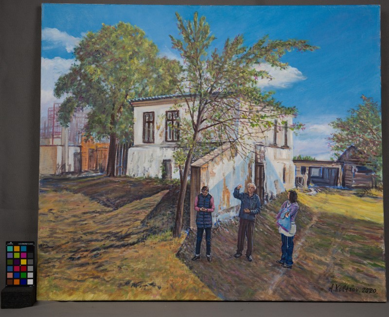 Картина Олександра Кольцова "Стара Балта"