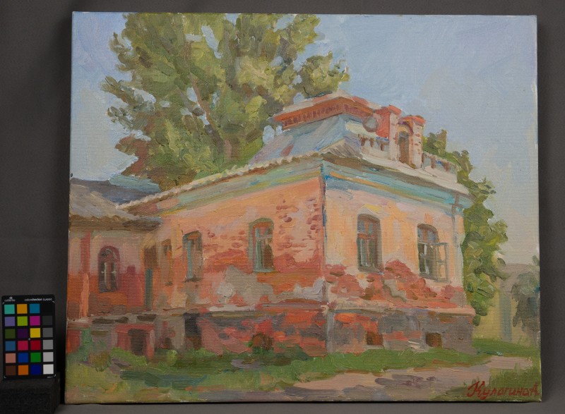 Картина Ганни Кулагіної  "Руїна"