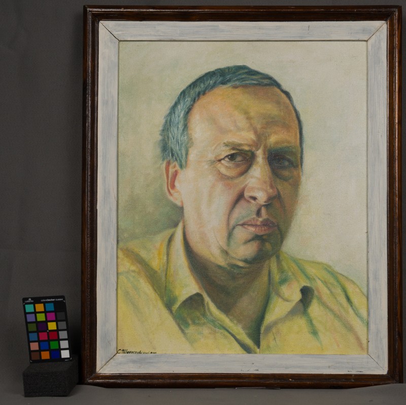 Картина Сергія Шендеровського "Портрет Олександра Таскіна"