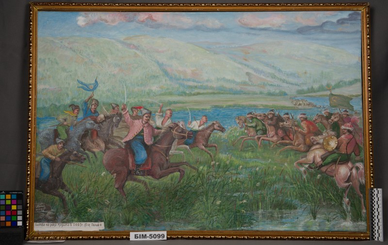 Картина Бориса Кольцова "Битва на Кодимі"