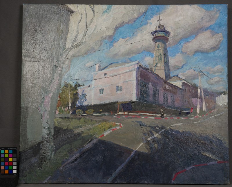 Картина Святослава Немченко  "Каланча"