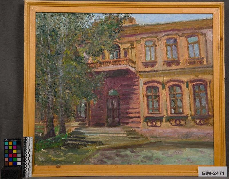 Картина  Анастасії Маліношевської "Єврейська школа"