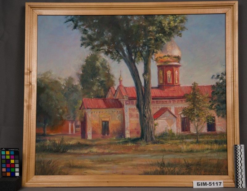 Картина Сергія Шендеровського  "В монастирській тиші"