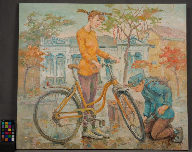 Картина Володимира Тарасенко "Осіння Балта"