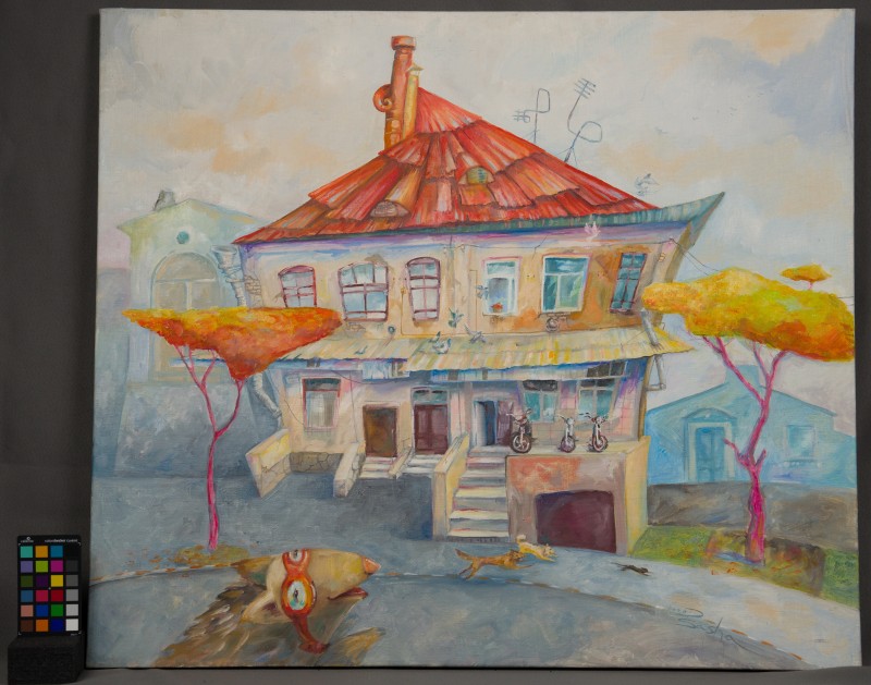 Картина Олександри Паращенко "Гонки"