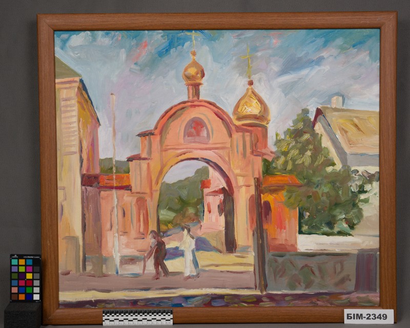 Картина Григорія Вовк "Вхід в чоловічий монастир"
