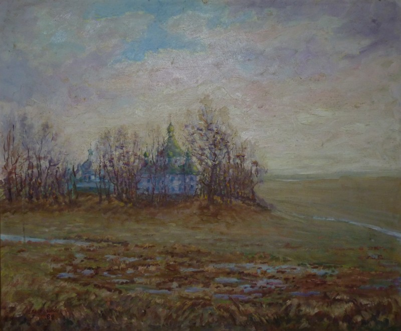 Картина "Берестечко. Козацькі могили"
