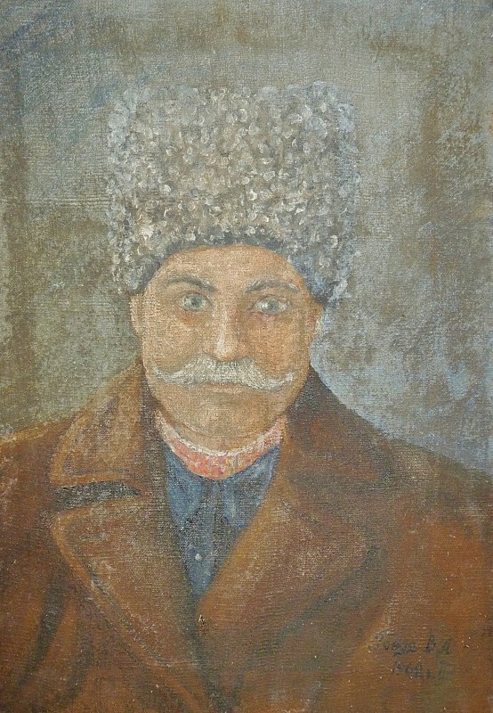 Картина "Портрет гончара із с. Головківка Коваля Памфила Сергійовича"