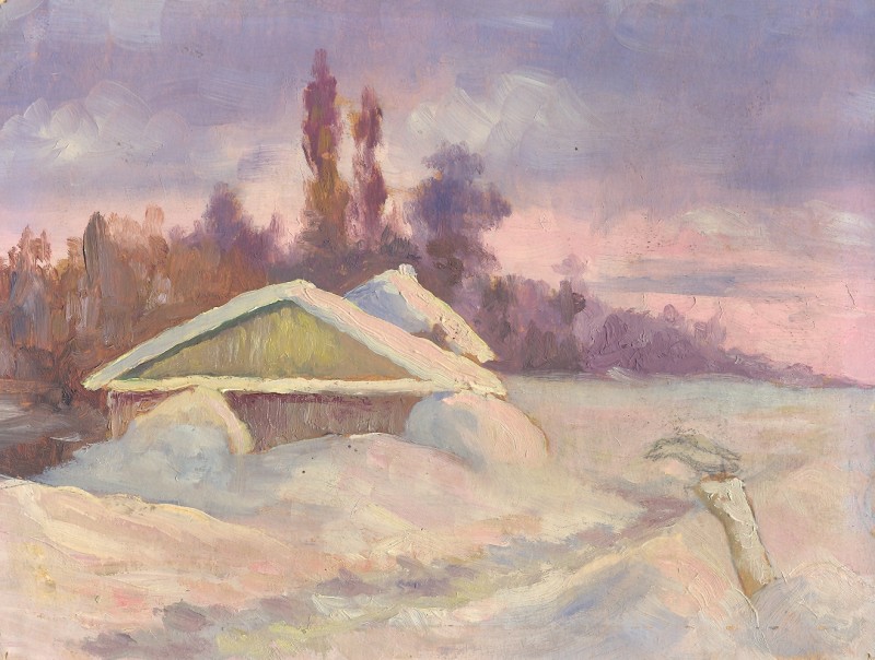 Ескіз, пейзаж