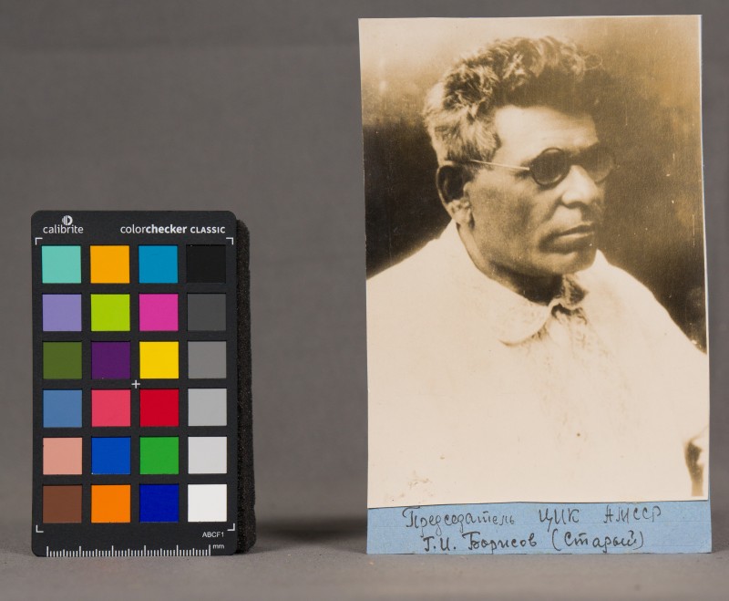 Фото. Г.Г. Борісов (Старий) - голова ЦВК АМССР