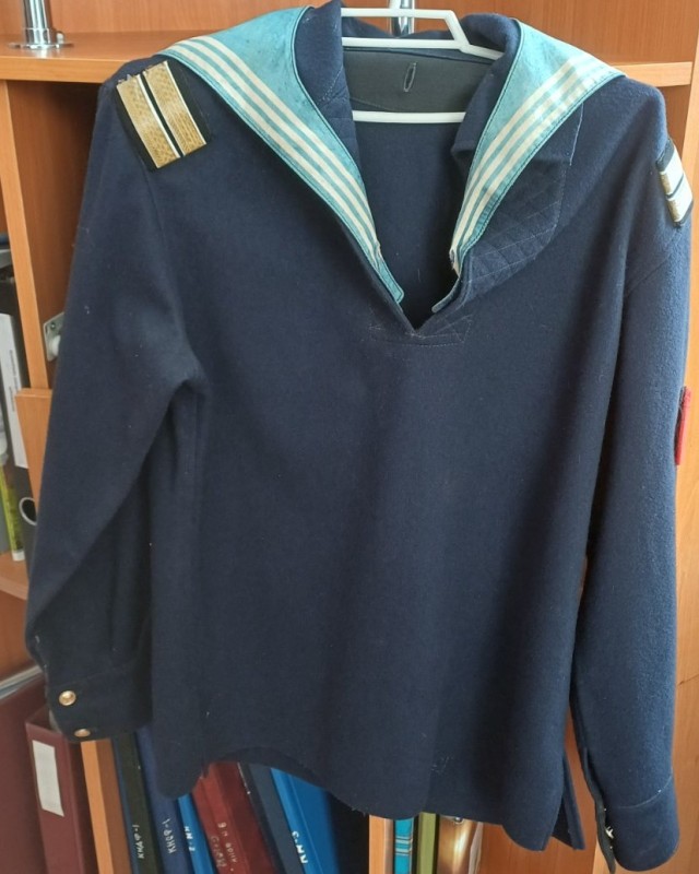 Сорочка фланелева з гюйсом старшини ІІ-ої статті ВМФ