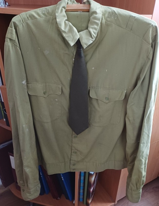 Сорочка зелена форми солдата ЗС СРСР