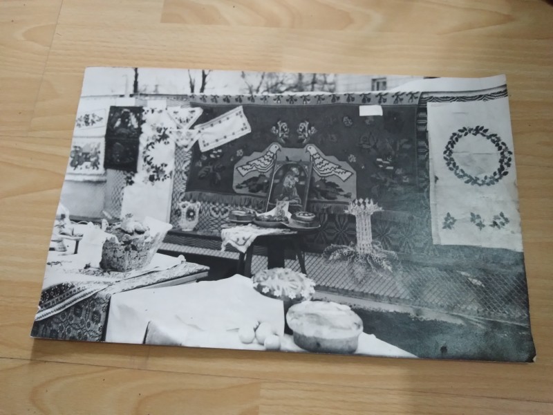 Фотографія "Виставка виробів майстрів у м. Дубровиця". 90 роки 20 ст.