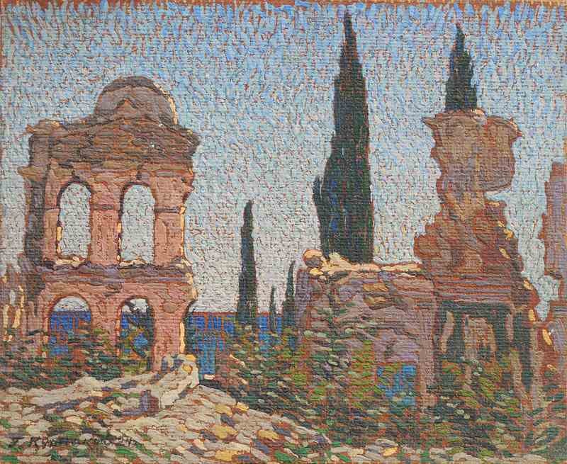 Руїни біля моря. Ялта