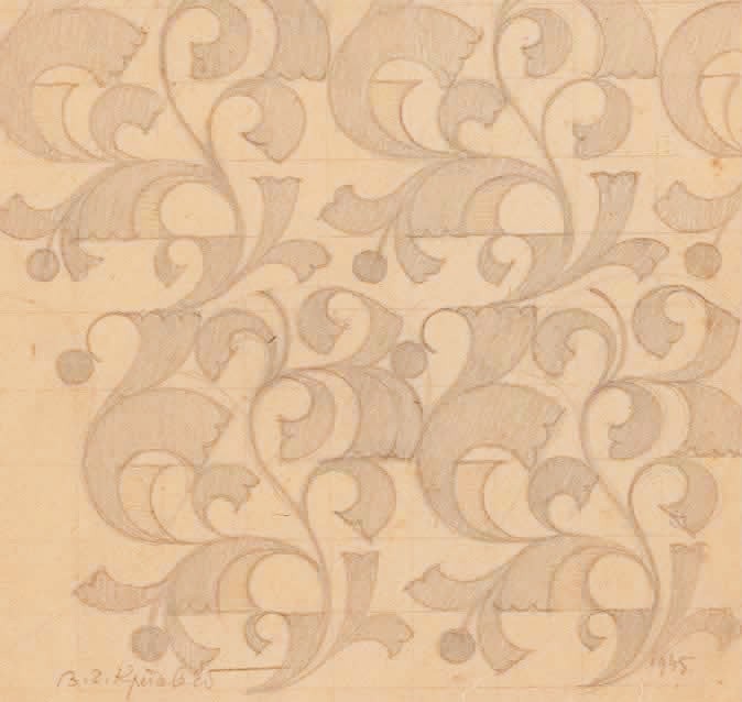 Орнаментальна композиція для текстилю