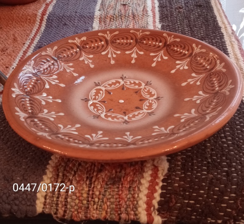 Таріль керамічна глазурована