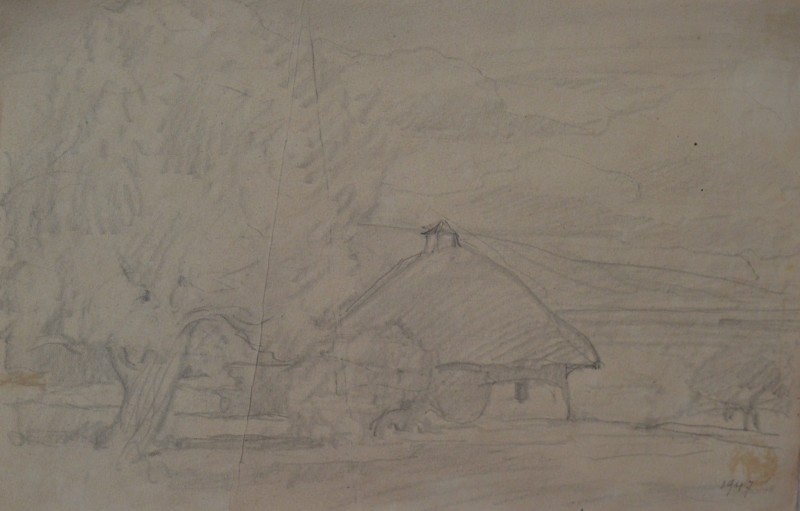 На околиці села