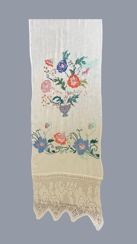 Рушник український вишитий хрестиком