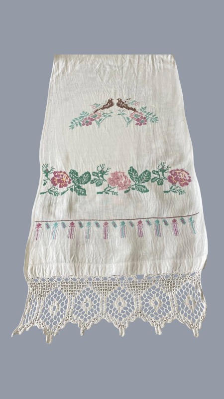 Рушник український вишитий хрестиком