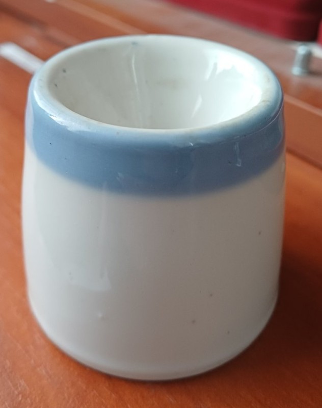 Чорнильниця учнівська, керамічна