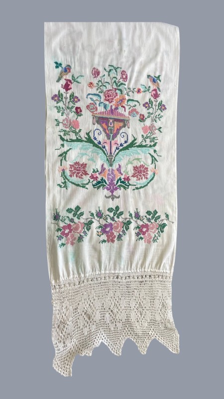 Рушник український вишитий хрестиком