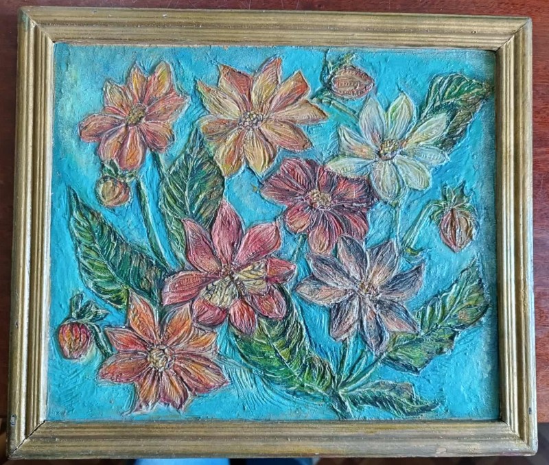 Картина "Жоржини" С.В. Ігнатенко