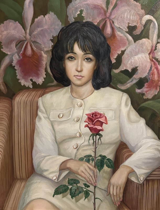 "Дівчина з розою" В.В.Босенко