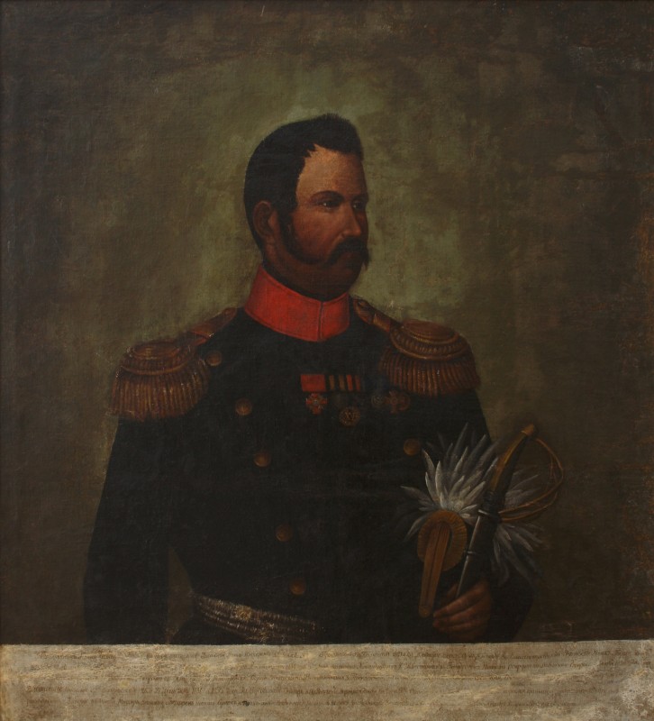Портрет військового Івана Чечеля. Кін. XVIII – поч. XIX ст. (?). Росія (?)