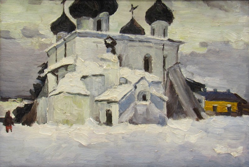 Етюд, пейзаж