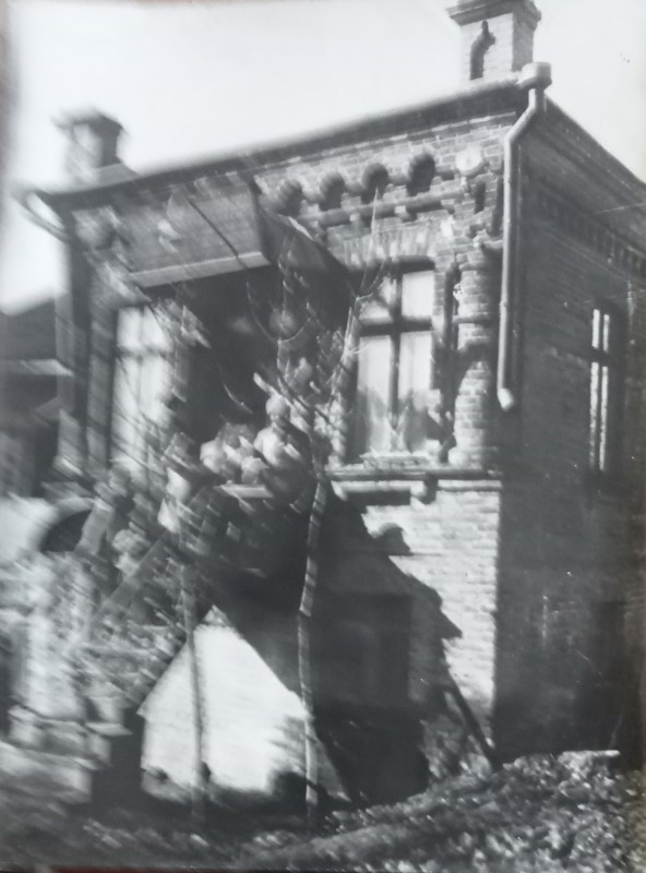 Фото. Будинок ради будівельних робітників. 1935 рік. Балта.