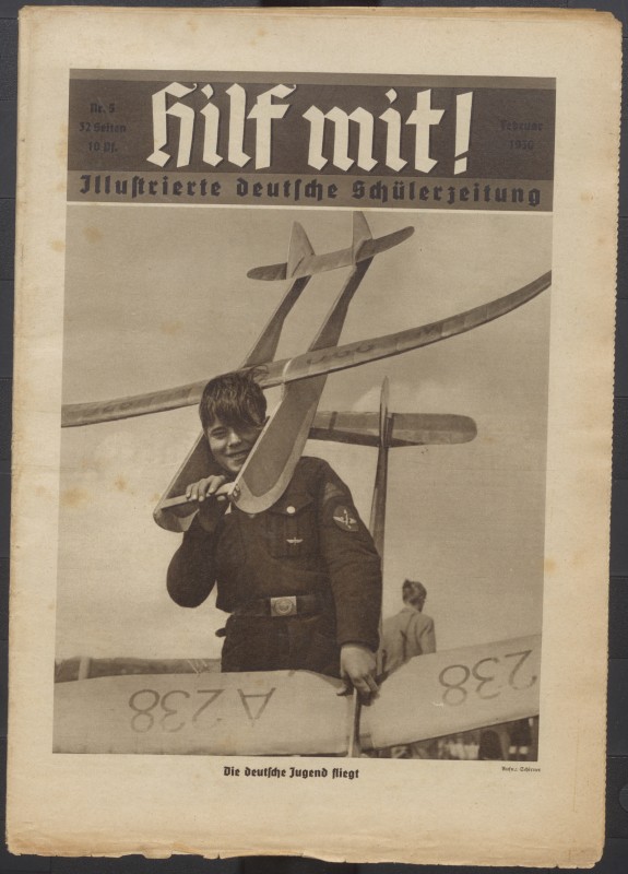 Журнал «Hilf  mit!» № 5 за лютий 1936 року.