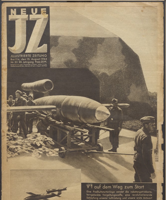 Журнал « Neue JZ » № 33 від 15 серпня 1944р.
