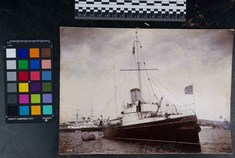 Фото. Міноносець «Гриденъ»