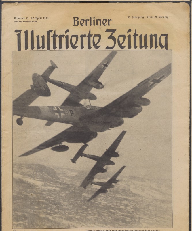 Газета «Berliner Illustrierte Zeitung» № 17 від 27 квітня 1944 року.