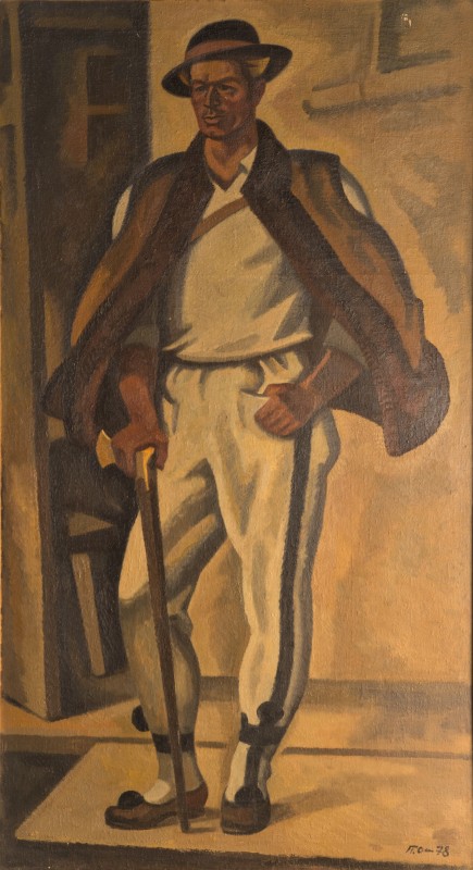 Словацький пастух. Із серії "Чехія і Словаччина" (1974–1977)