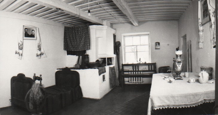 Фото кухні музею К. Г. Стеценка в 1992 р.