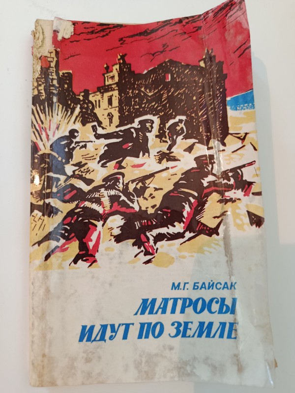 Книга М.Г. Байсака "Матросы идут по земле"