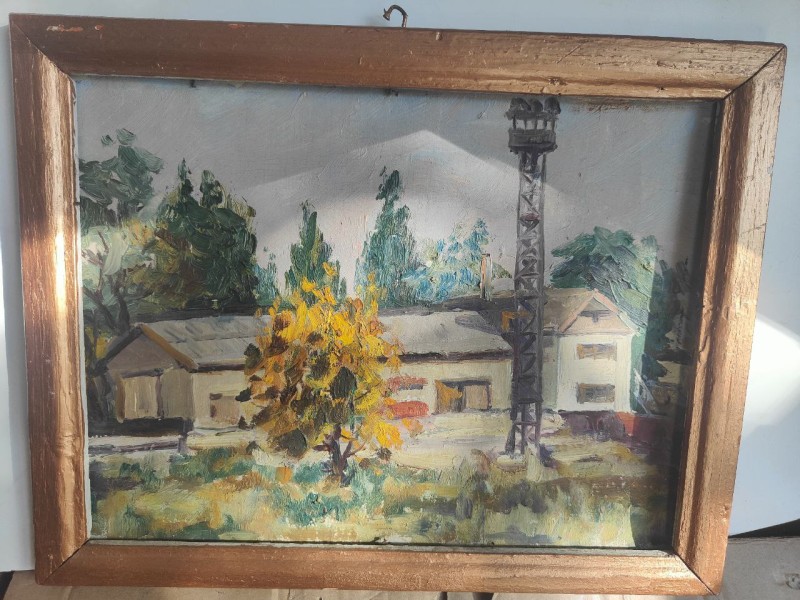 Картина. Ремонтно-механічний завод.І.Карбунаров