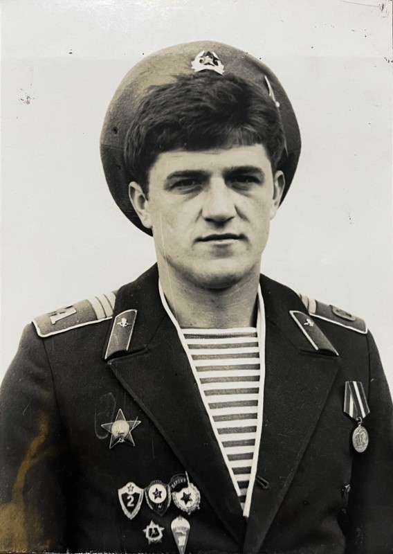 Фото. Плахотний Василь Іванович - воїн-інтернаціоналіст, 1988 рік