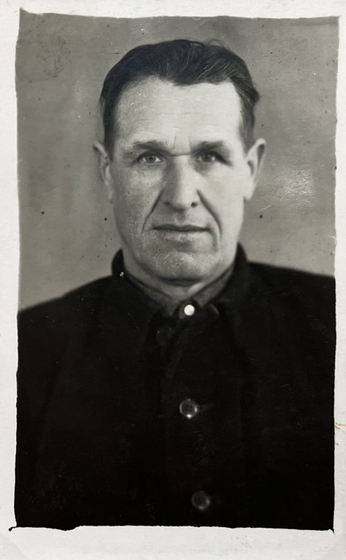 Фото. Стороженко Гнат Михайлович - учасник параду в Москві, 1945 рік