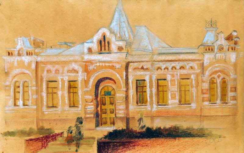 Ольга Коломієць. Музей Олександра Осмьоркіна.