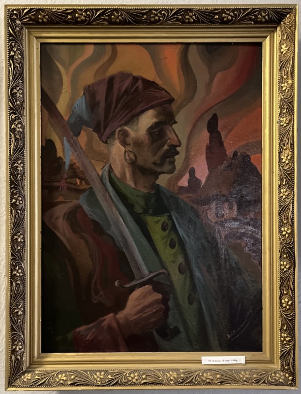 Картина "Максим" художник Довгань Михайло Васильович, 1999 рік