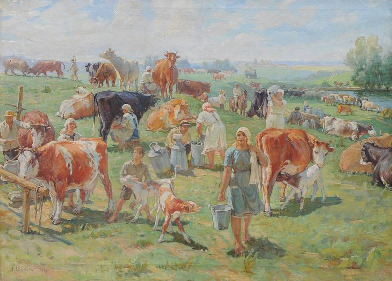 НA MOЛОЧНІЙ ФEРMI