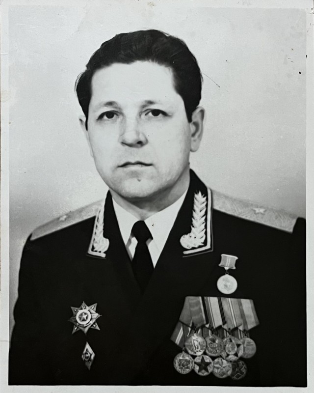 Фото. Денисюк Віталій Семененович - генерал-майор, 1988 рік