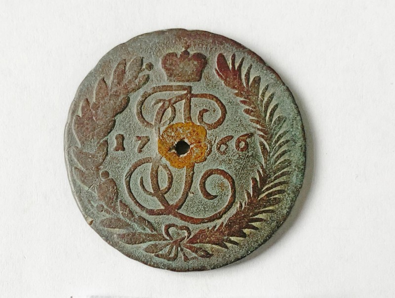 Монета 1766 року.