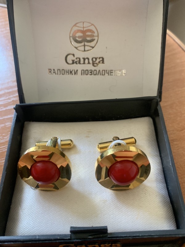 Чоловічі запонки Ganga