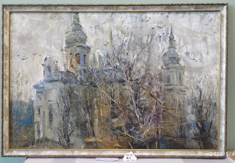 Картина "Привітний та щирий старий дідусь Переяслав-Хмельницький". 2009 рік